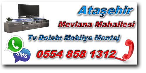 Mevlana Mahallesi TV Ünitesi Mobilya Montaj - TV Dolabı Mobilya Montaj