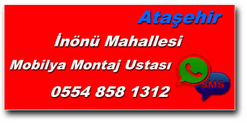 İnönü Mahallesi Mobilya Montaj Ustası