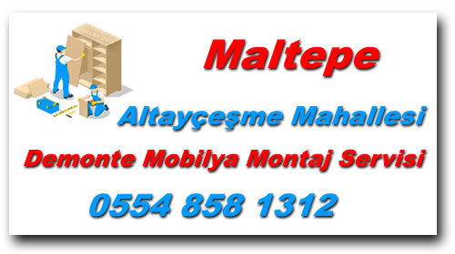 Altayçeşme Mahallesi Demonte Mobilya Montaj - Mobilya Montaj Ustası